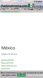 Mobile Screenshot of mexico.pueblosamerica.com
